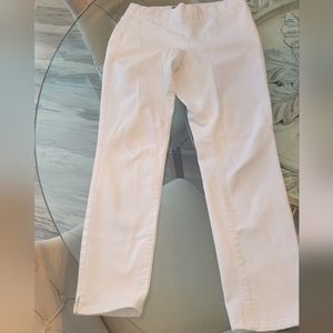 NYDJ white pull on jeans